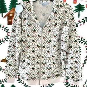 NWT Hill House White Ski Chalet full Zip Hoodie Jacket Size XS